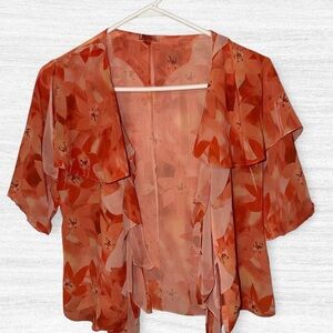 Vintage orange fairy top